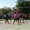 Turnamen Volly yang digelar Koramil Cibingbin.